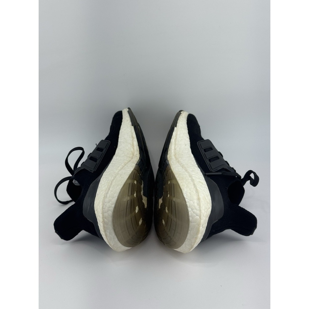 Adidas Ultra Boost 22 Shoes Black White Athletic Trainers Sneakers Women's 7.5 - Picture 4 of 9